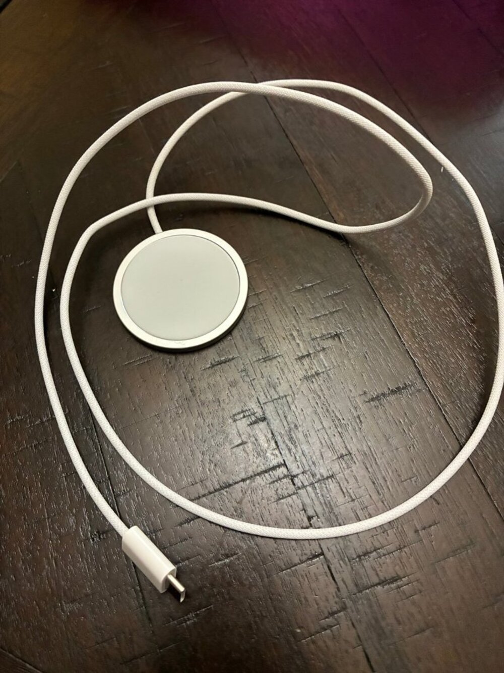 Apple iPhone White MagSafe Charger with USB-C Cable